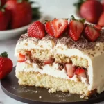 Maulwurfkuchen mit Erdbeeren – Bester Sommerkuchen First Image First Image