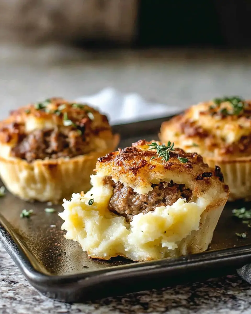 Hackfleisch-Muffins mit Kartoffelpüreehaube: Comfort Food Bliss 5