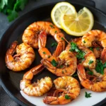 Gebratene Scampi mit Chili Knoblauch Salz First Image First Image