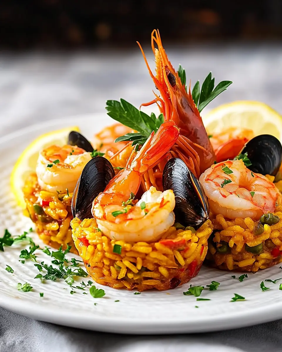 Paella-Törtchen mit Meeresfrüchten: Irresistibly Fresh Delight 5 dlkqykbwr7syvoswkh8g