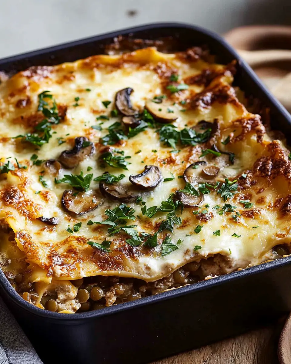Lasagne mit Linsen und Pilzen: A Cozy, Hearty Delight! 5 e20vc8iiqfvilr8yhuhq