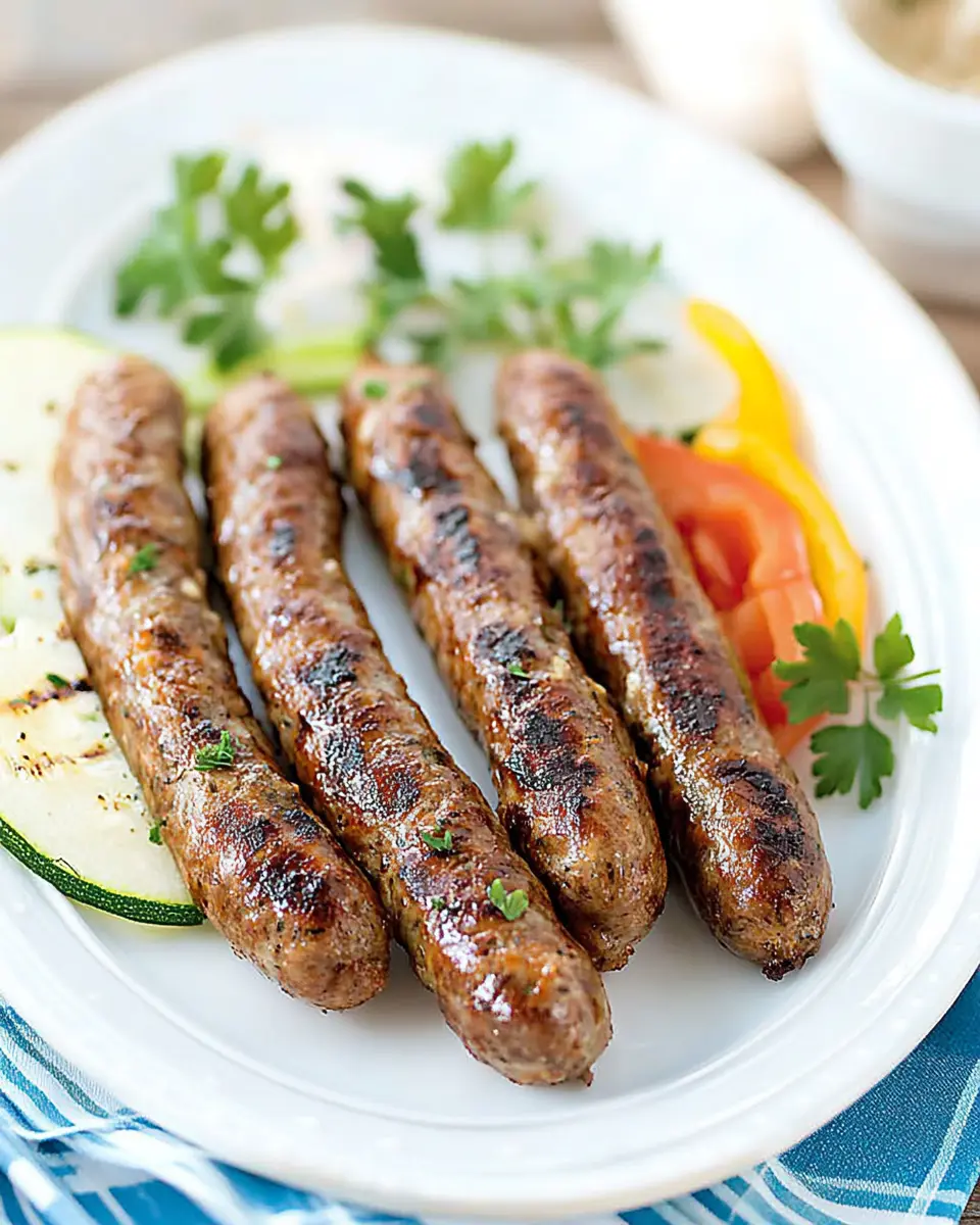 Gegrillte Cevapcici First Image First Image