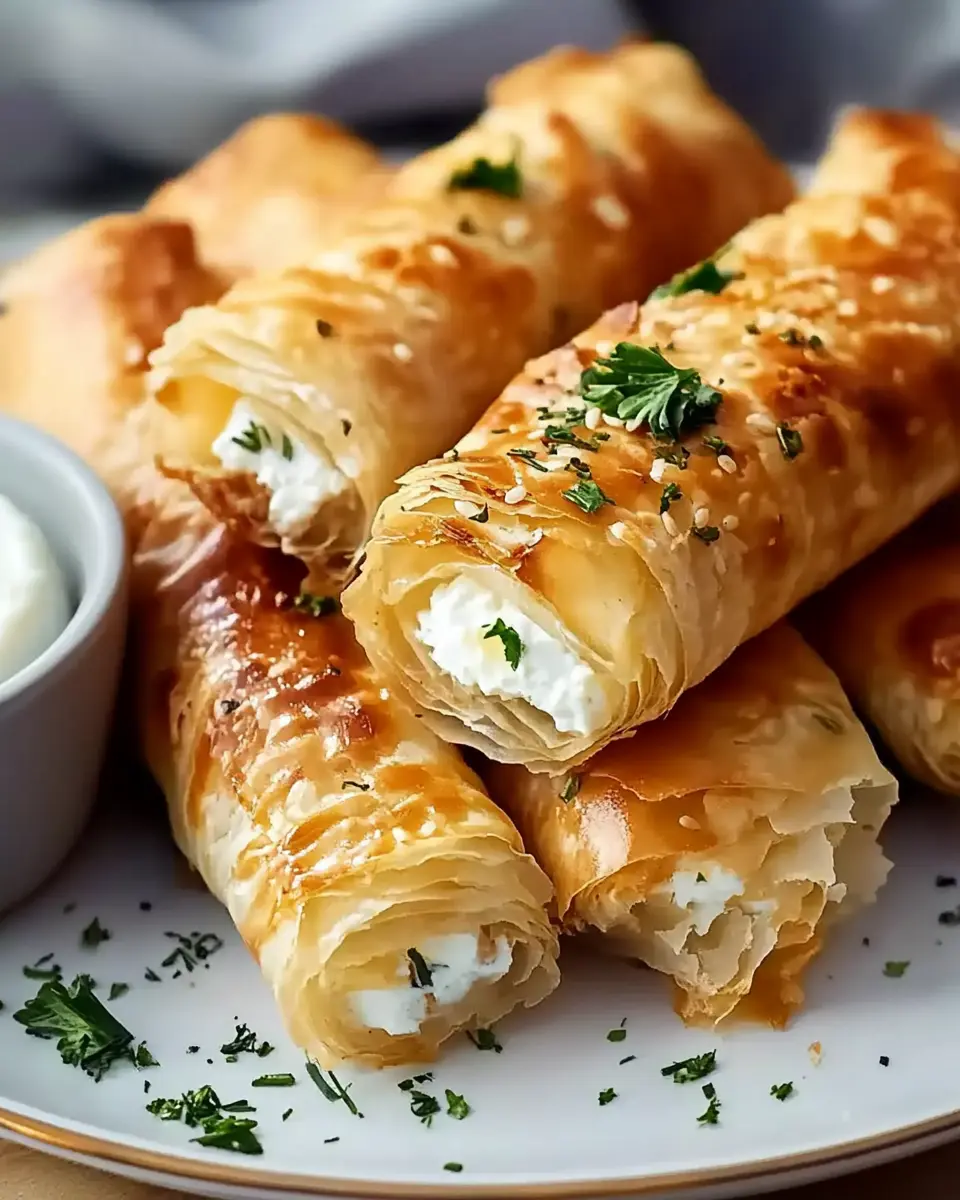 Knusprige Börek mit Feta – Bestes Rezept in 3 Schritten First Image First Image