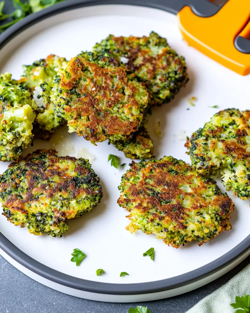 Brokkoli-Taler mit Parmesan: Der beste gesunde Snack! 7