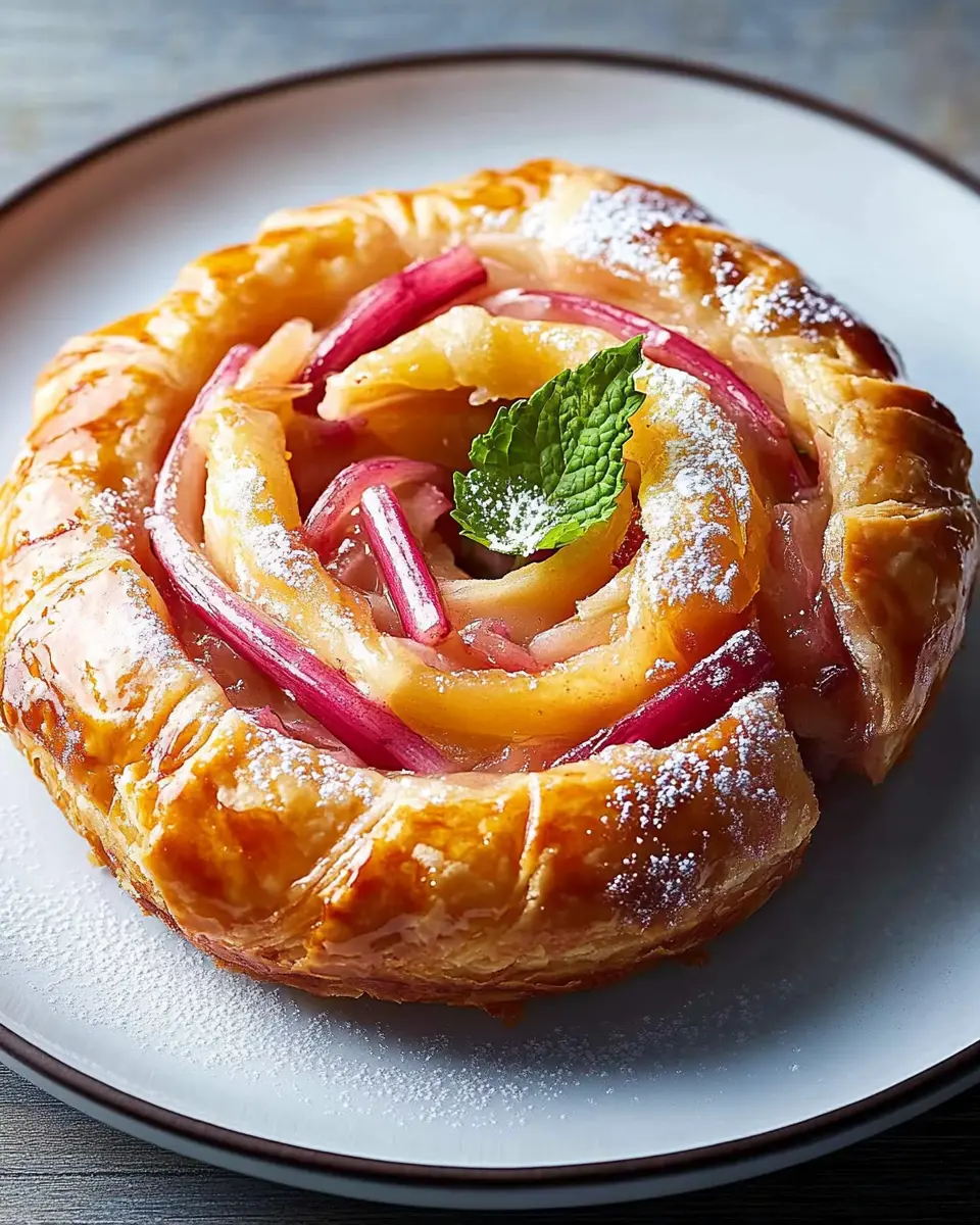 Rhabarberschnecke: Indulge in Sweet, Tangy Bliss at Home 6