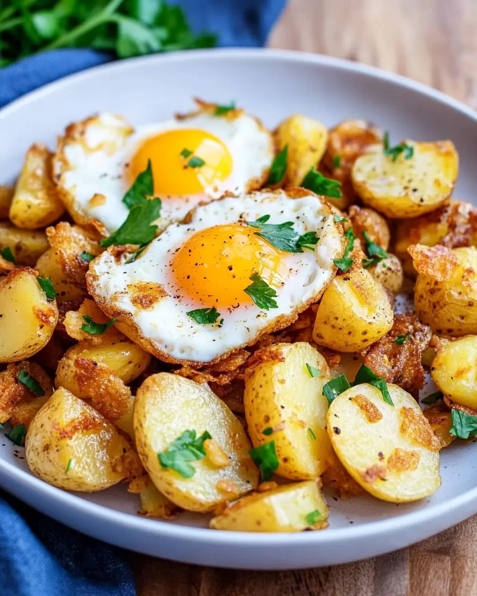 Bratkartoffeln mit Ei – ganz einfaches Rezept First Image First Image