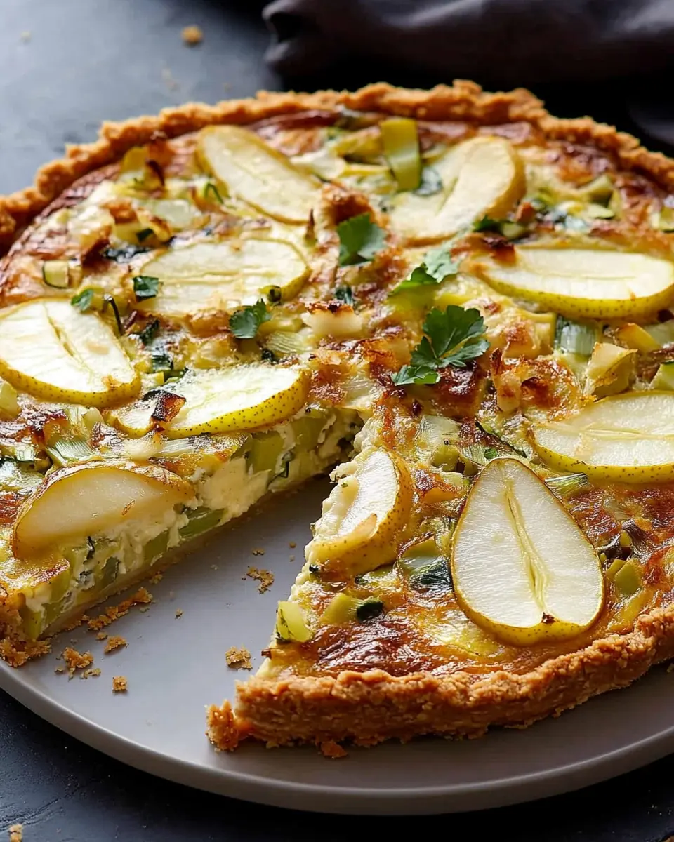 Birnen-Lauch-Quiche First Image First Image