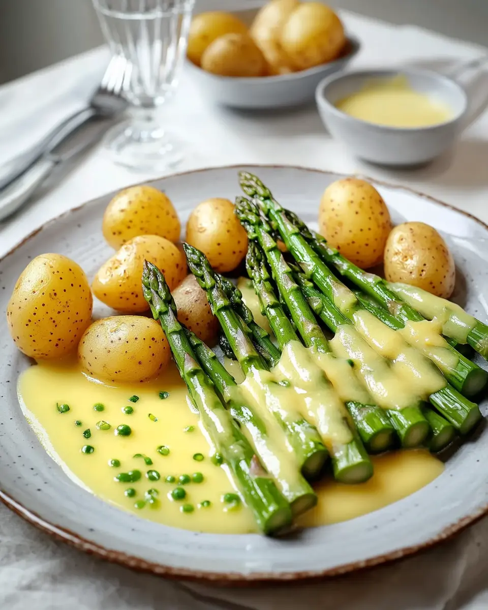 Grüner Spargel Rezept: Bestes Rezept mit Zitronen Buttersauce 5