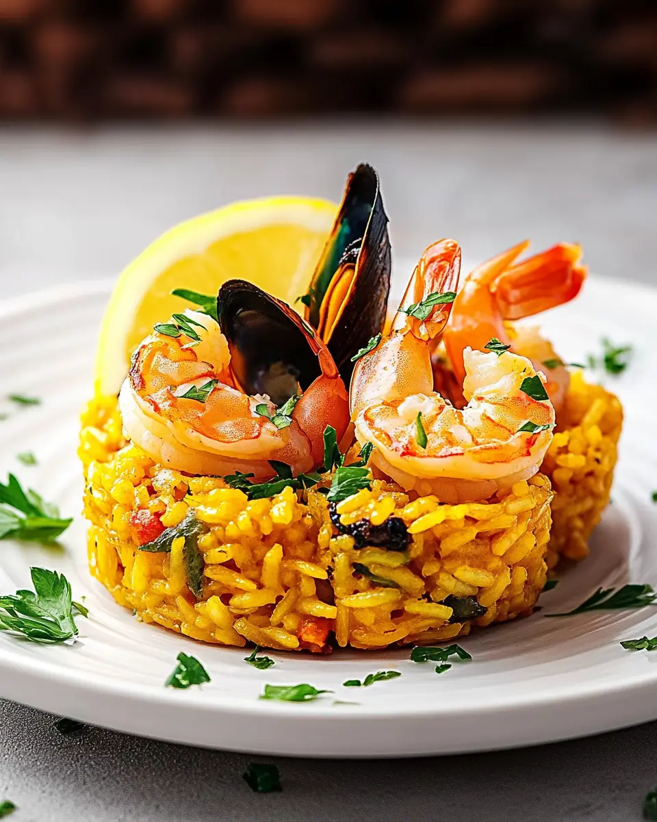 Paella-Törtchen mit Meeresfrüchten: Irresistibly Fresh Delight 6 g6kb23z8nlah9hjwelfj