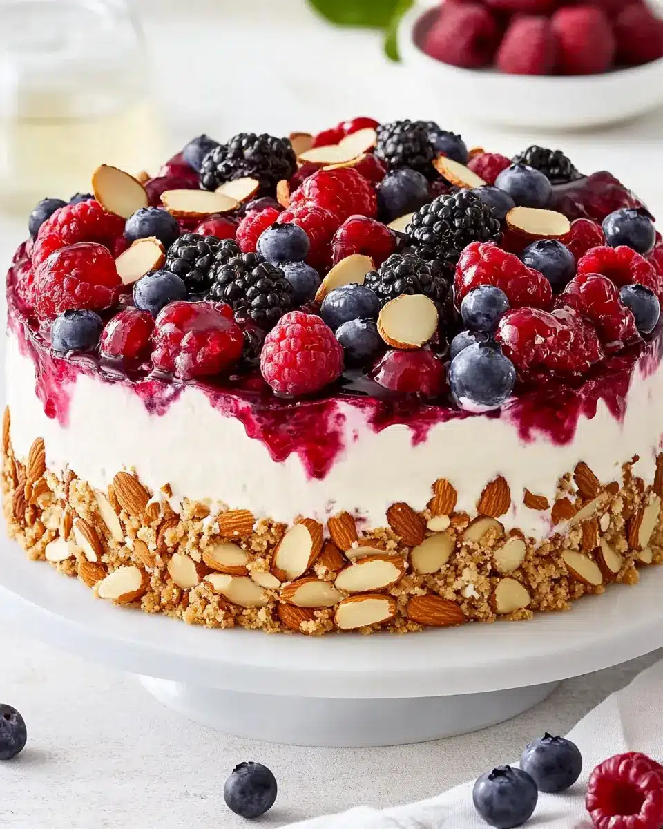 Beeren Mandel Torte: Indulgent Bliss in Every Bite! 6 gchhylpegpoikyzswzie