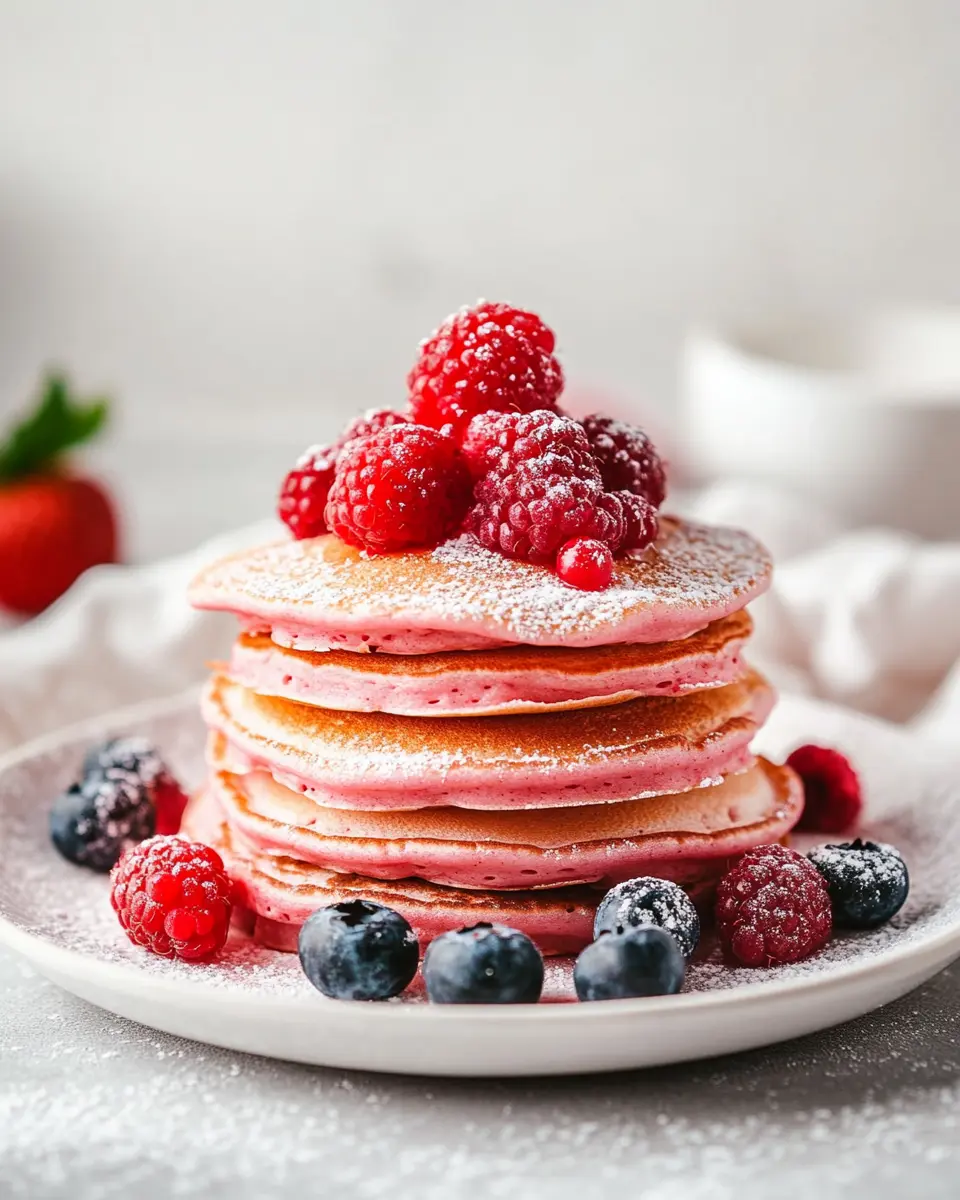 Pink Pancakes mit Beeren: Irresistibly Sweet & Soft Treats 7 ghid6nt4cmeb9kfuadya