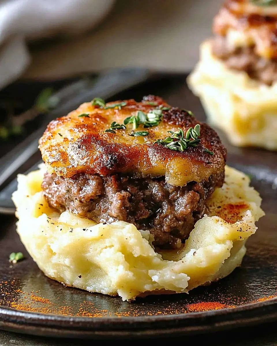 Hackfleisch-Muffins mit Kartoffelpüreehaube: Comfort Food Bliss 6