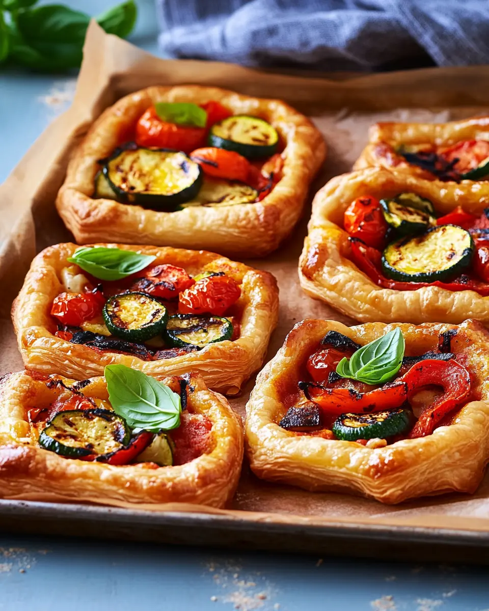 Blätterteigpizzen mit Grillgemüse: Irresistibly Crispy Delights 6