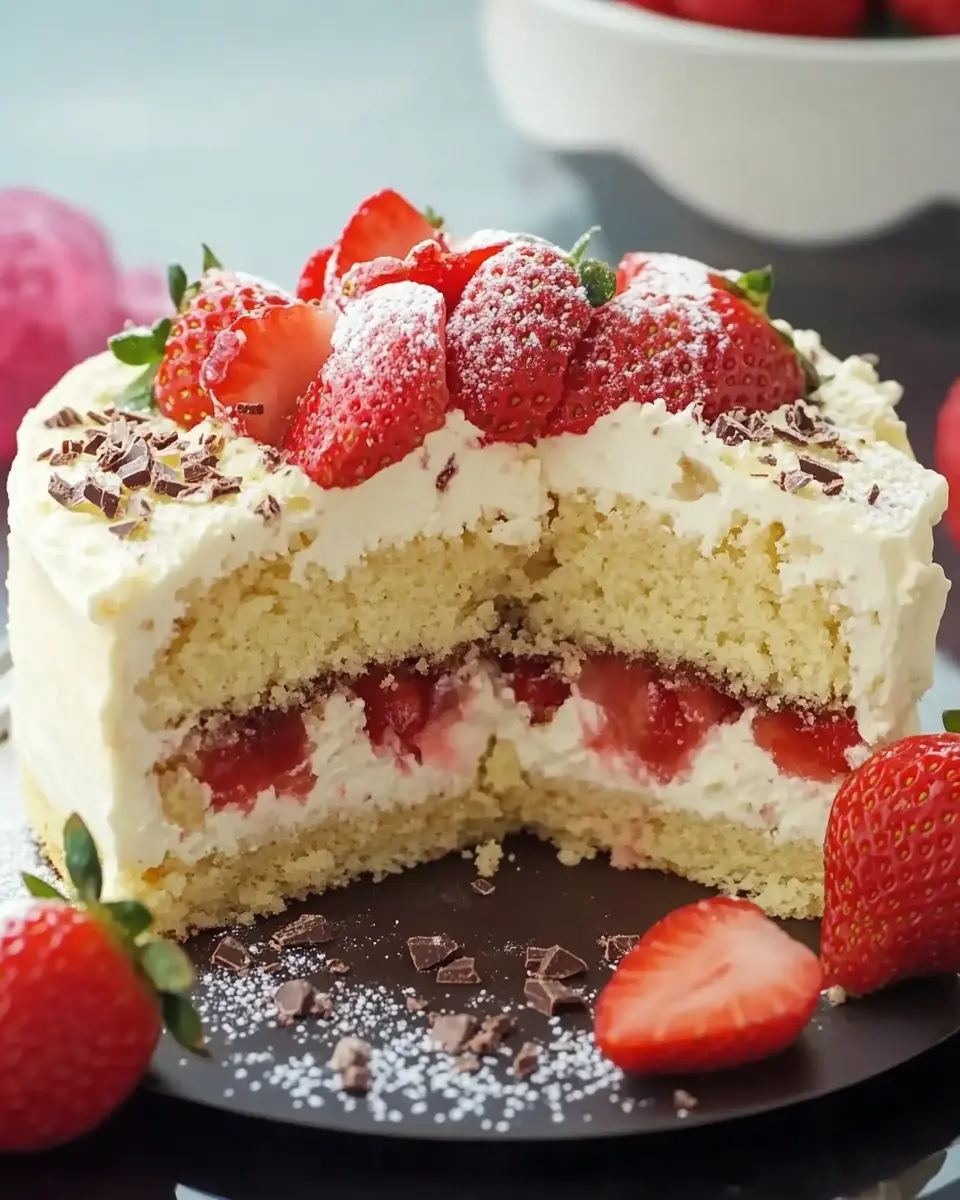 Maulwurfkuchen mit Erdbeeren: Bester Sommerkuchen Delight 5 hgmareauibz4lt5rwjkl