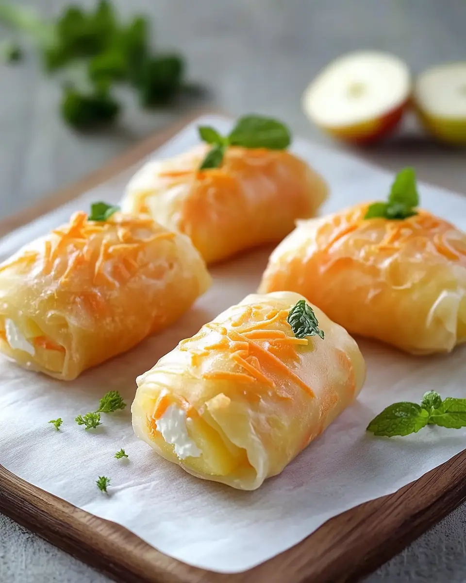 Saftige Frühlingsbrötchen mit Quark: Juicy Apple-Carrot Delights 6