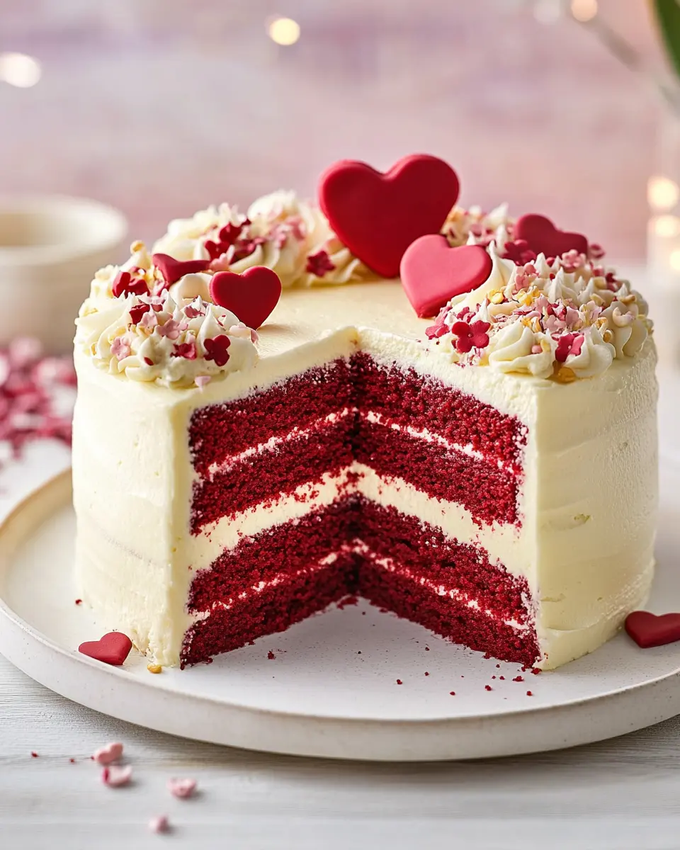 Valentinstags-Torte First Image First Image