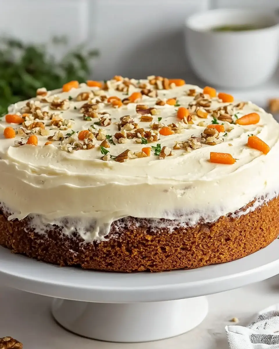 Karottenkuchen mit Frischkäse Frosting: Saftig & Einfach Lecker 6 idaqc66drji6qizzstgh
