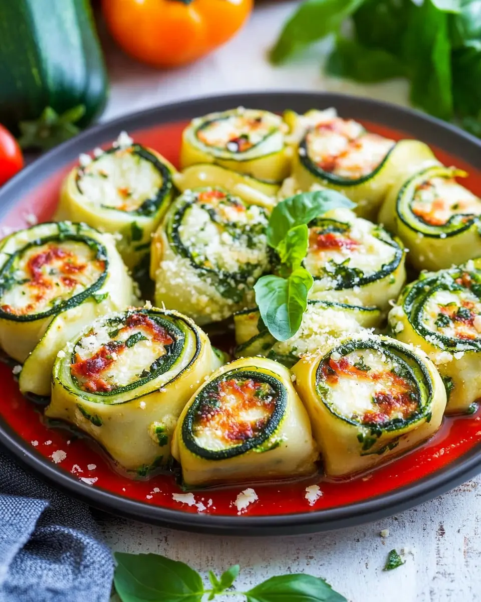 Zucchini-Cannelloni aus der Heißluftfritteuse – Fertig in 25 Minuten! First Image First Image