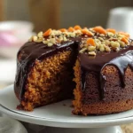Saftiger Möhrenkuchen mit Schoko Glasur – das beste Rezept First Image First Image