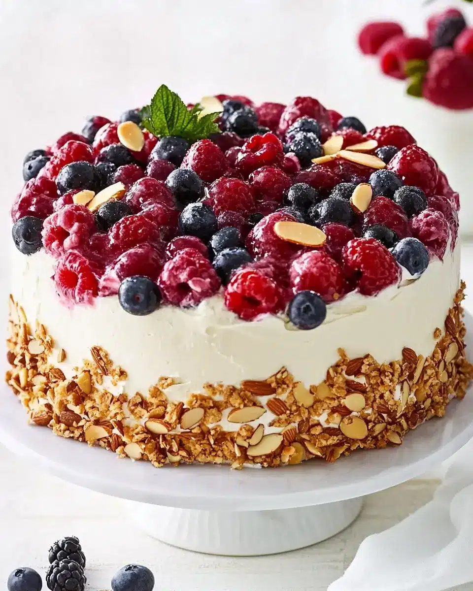 Beeren-Mandel-Torte First Image First Image