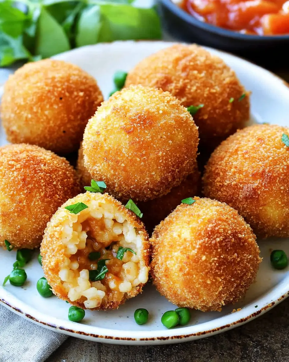 Arancini: Gefüllte Reisbällchen aus Sizilien, die süchtig machen First Image First Image