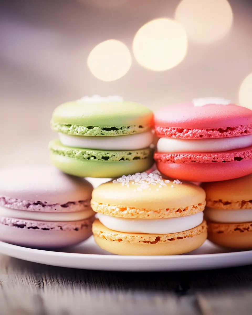 Bunte Macarons First Image First Image