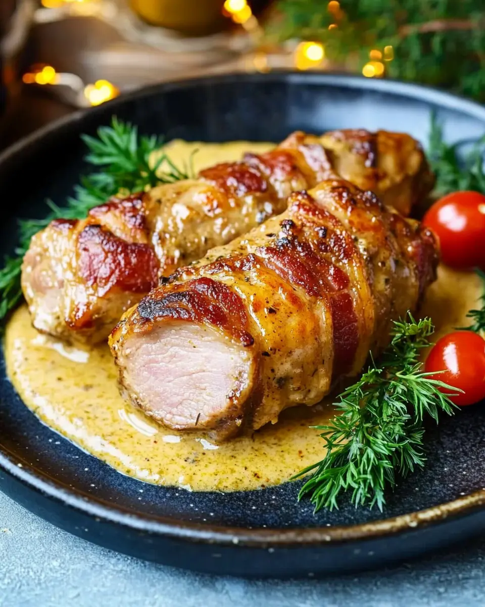 Schweinefilet im Speckmantel: Effortless Festessen für Feinschmecker 5