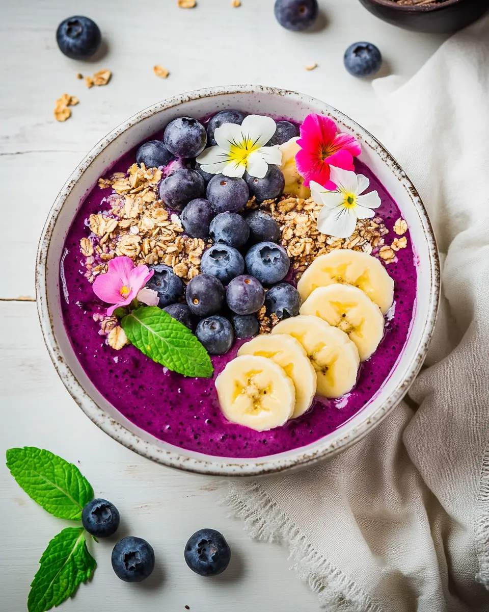Acai-Heidelbeer-Bowl First Image First Image