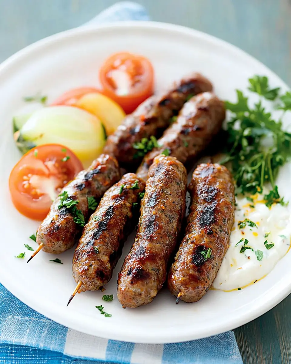 Gegrillte Cevapcici: Juicy Skewers That Outshine Takeout 7
