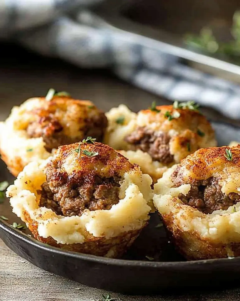 Hackfleisch-Muffins mit Kartoffelpüreehaube: Comfort Food Bliss 7