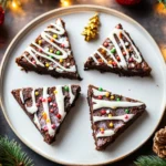 Brownie-Weihnachtsbäume First Image First Image