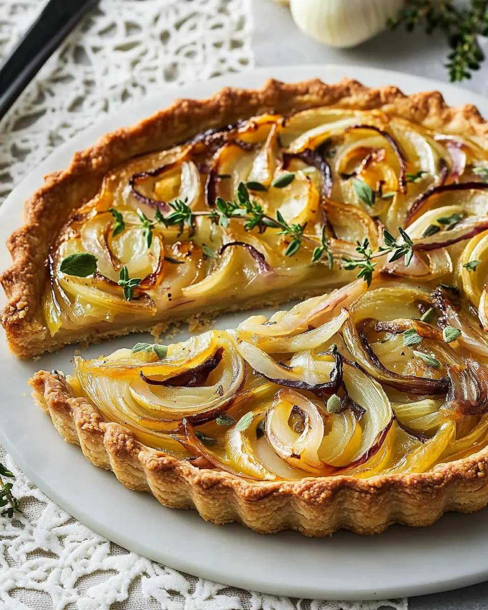 Fünf-Zwiebel-Tarte First Image First Image