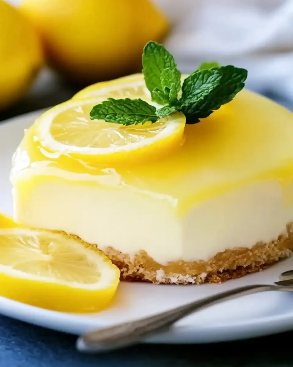 Joghurt Zitronenkuchen – Frisch, Cremig und Ohne Backen First Image First Image