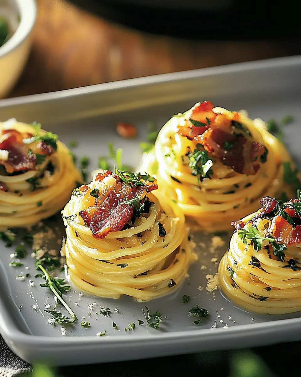 Spaghetti-Nester mit Speck: Indulgent Comfort in Every Bite 5 oqaj1zumjz7gfq8gukun