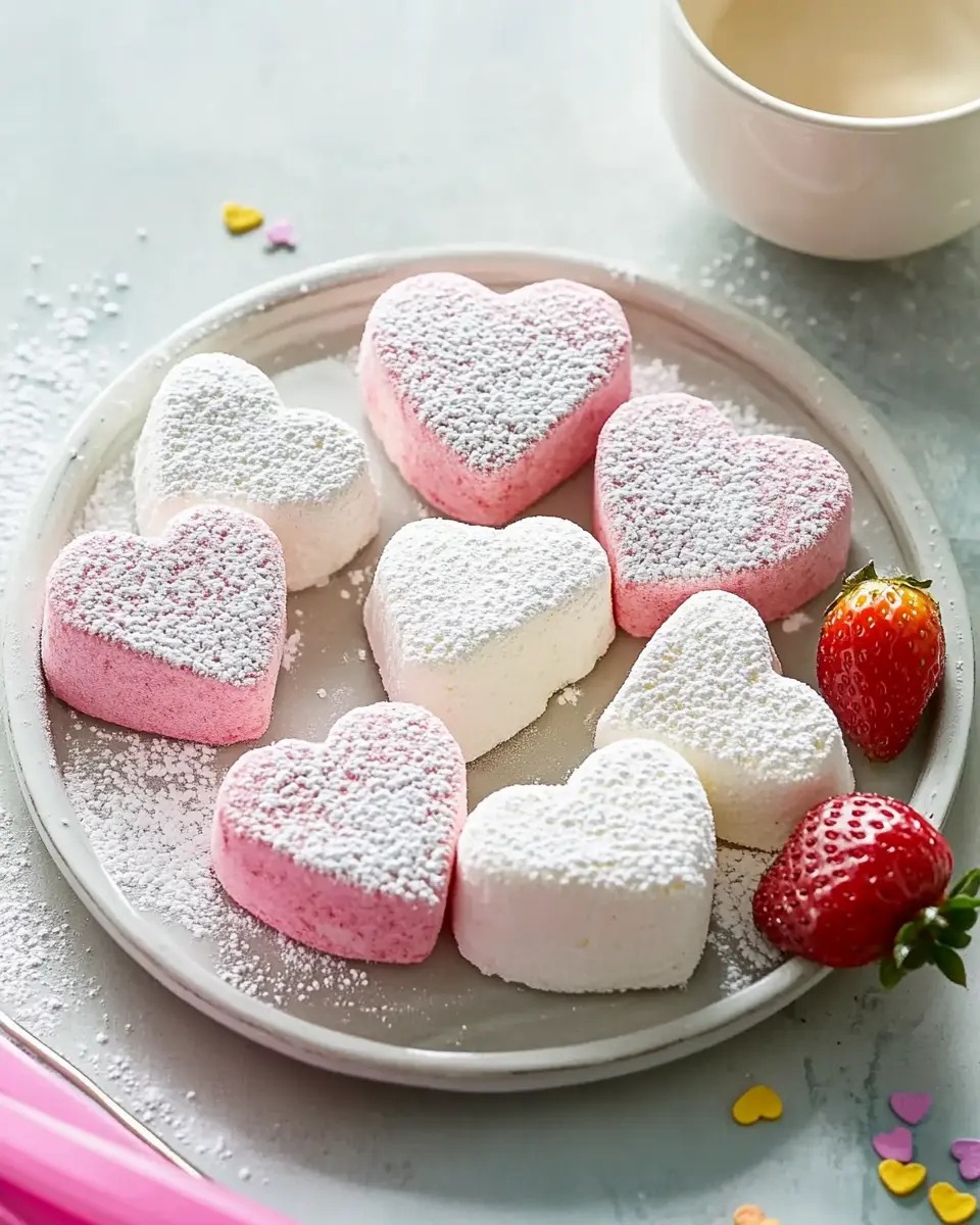 Marshmallow-Herzen First Image First Image
