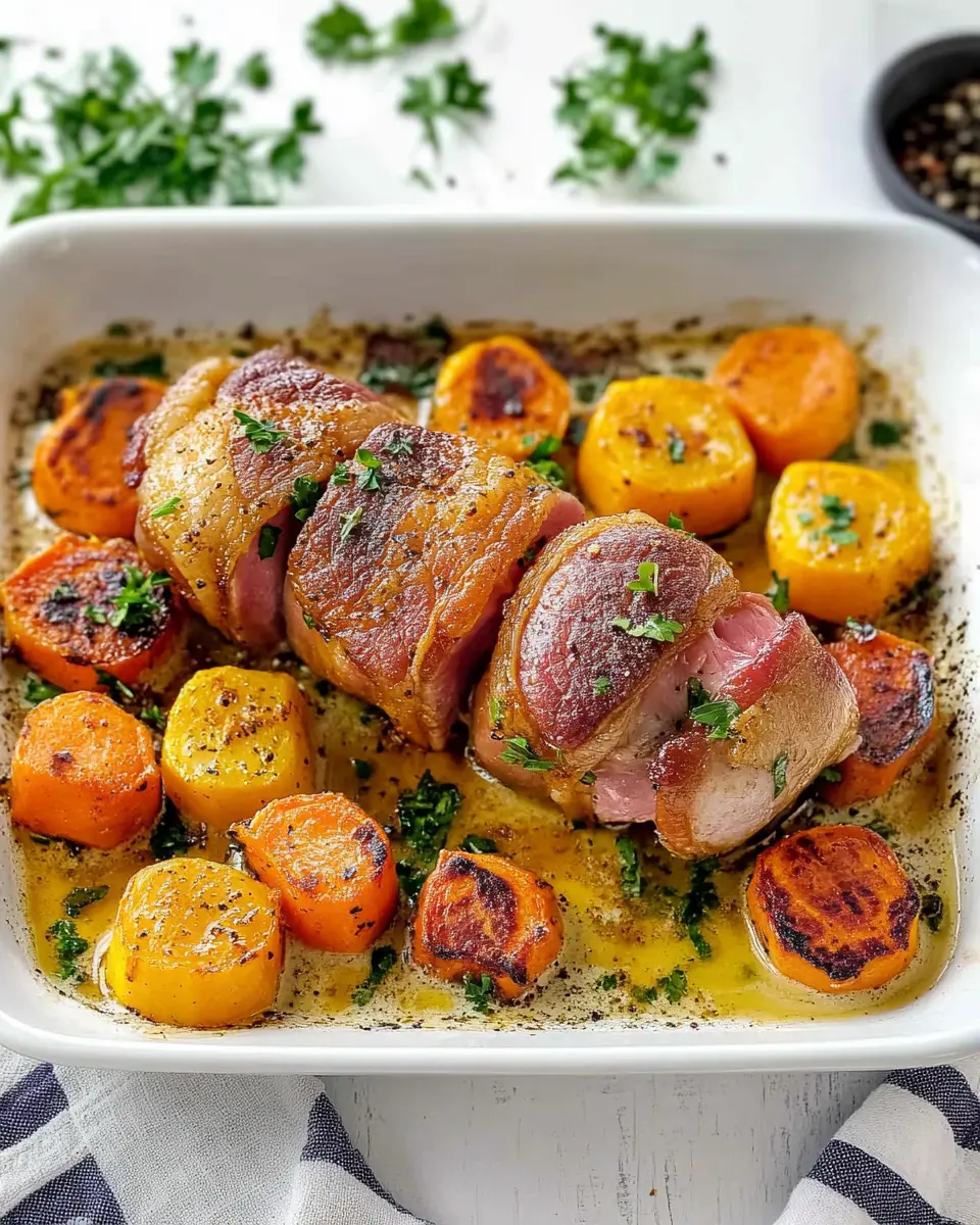 Schweinefilet im Speckmantel First Image First Image