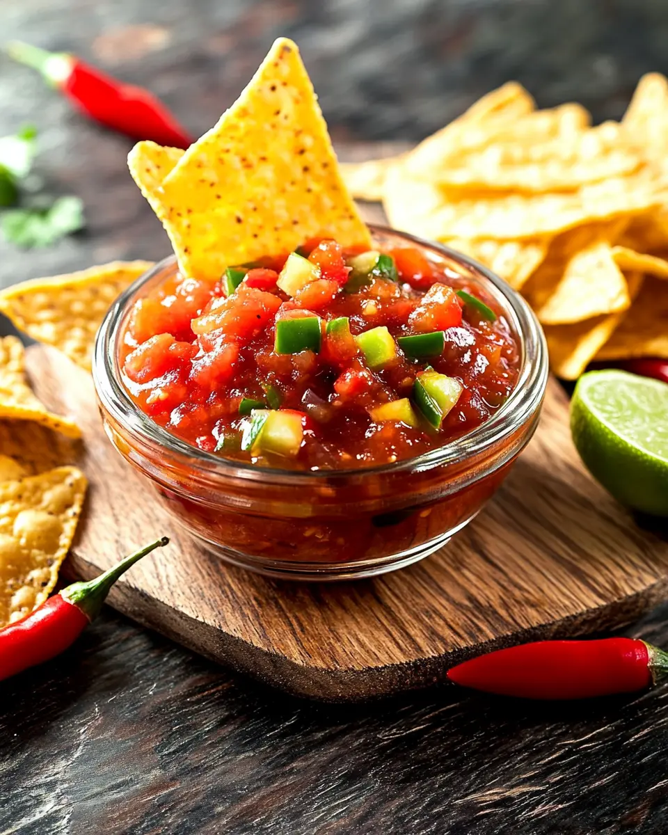 Chili-Salsa mit Tortilla-Chips: Irresistibly Bold Flavor Blast 6