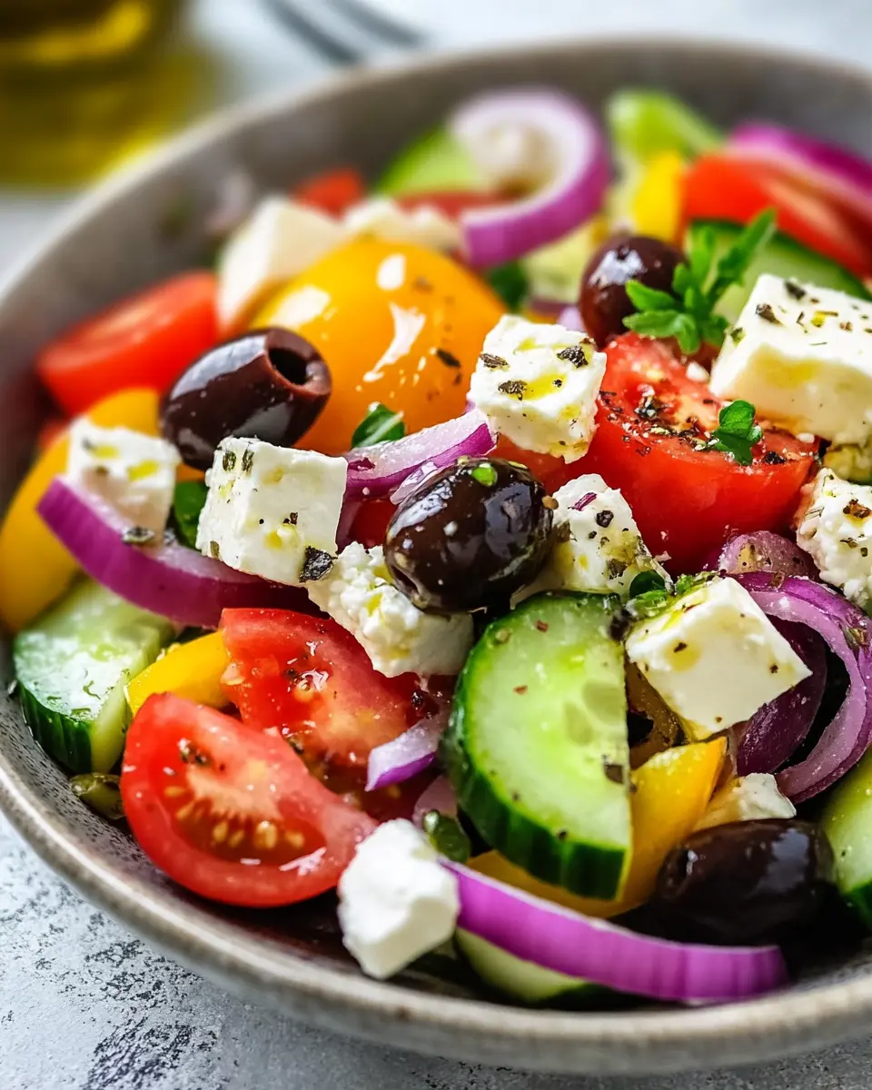 Griechischer Bauernsalat: Refreshingly Easy Summer Delight 6