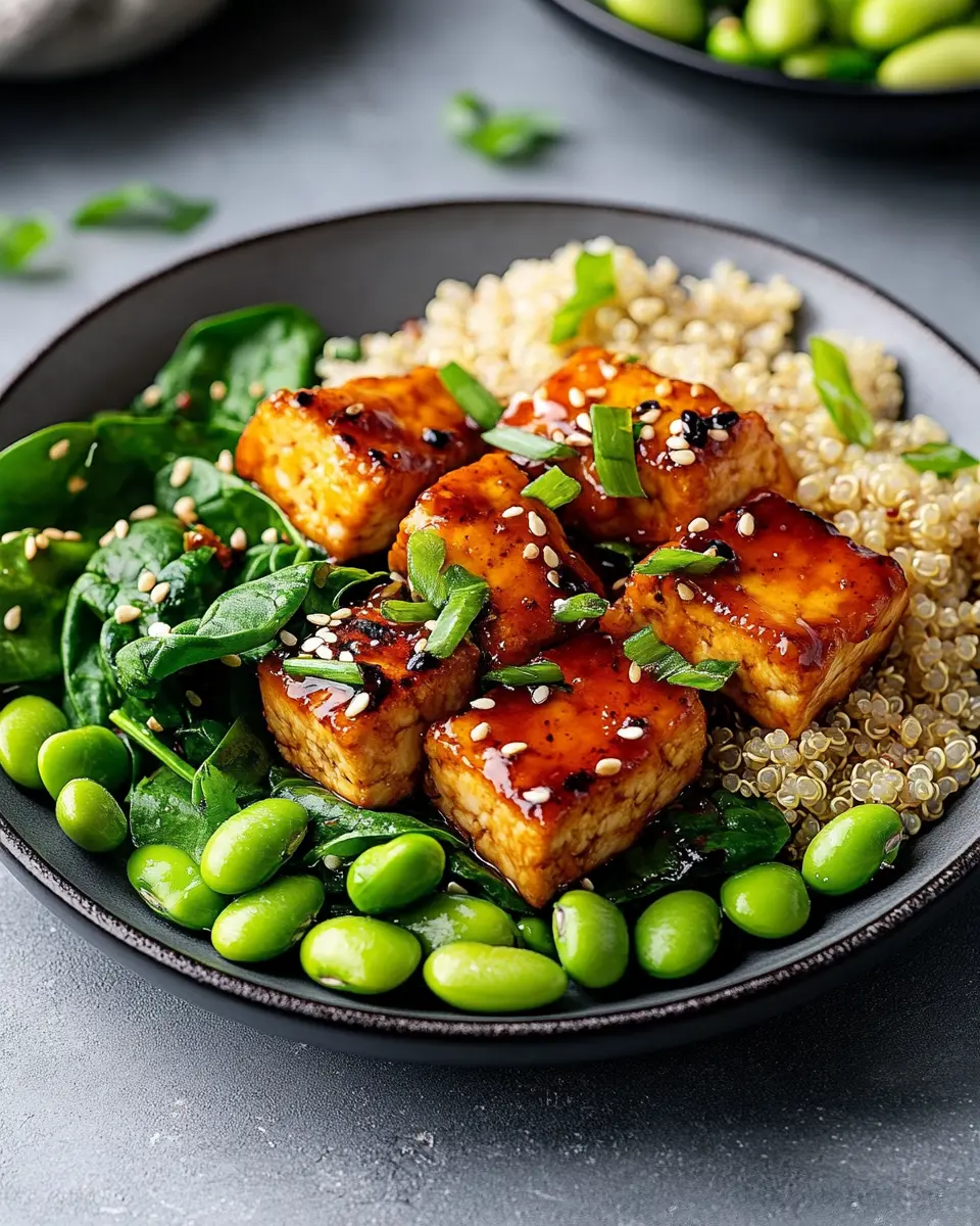 Süß-saurer Tofu: Irresistibly Nutritious with Spinach Quinoa 6 qerlo4ndj6prh9iqi9dp