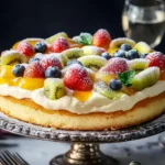 Spiegeleikuchen vom Blech – Klassiker mit fruchtiger Creme First Image First Image