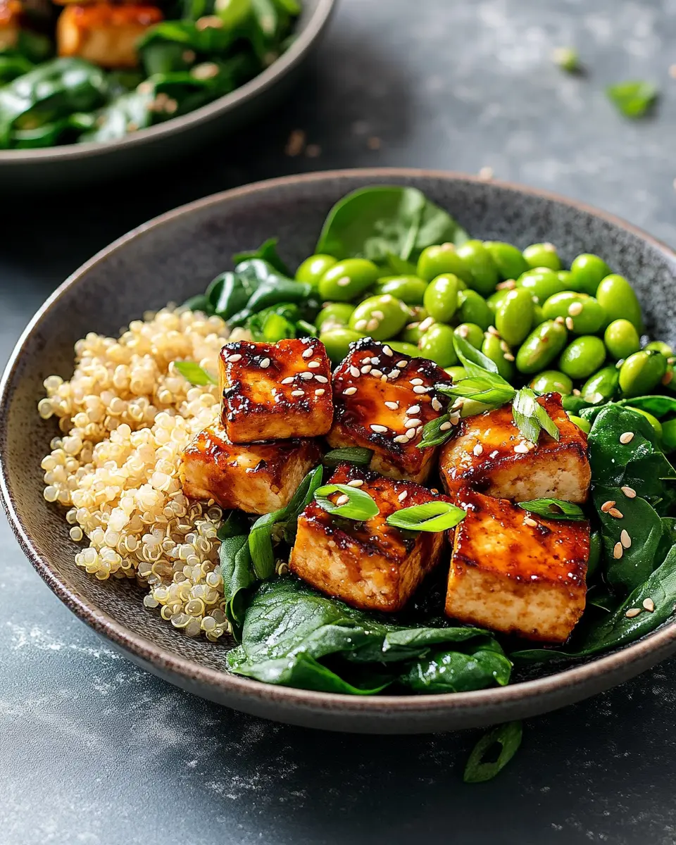Süß-saurer Tofu: Irresistibly Nutritious with Spinach Quinoa 5