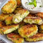 Zucchini-Kroketten aus dem Ofen First Image First Image