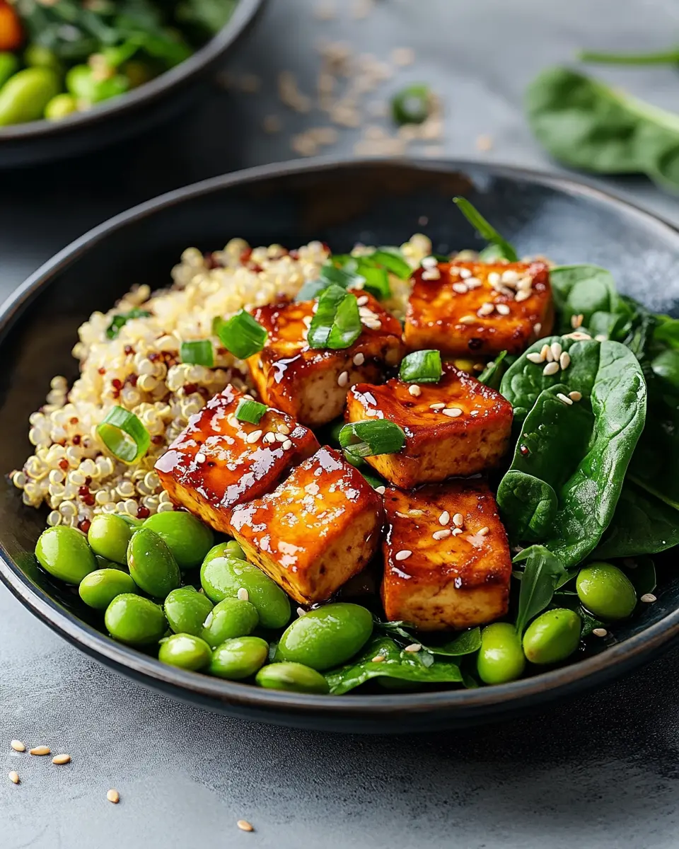 Süß-saurer Tofu: Irresistibly Nutritious with Spinach Quinoa 7
