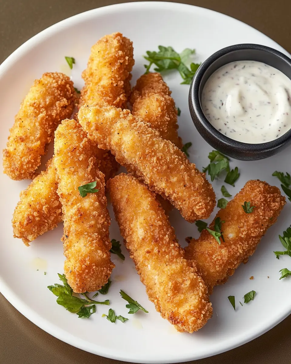 Hähnchen-Sticks mit Ranch Dip: Irresistibly Crispy Delight 5 t24wg3yjvygbi40yfpzj