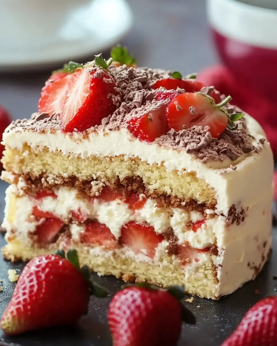 Maulwurfkuchen mit Erdbeeren: Bester Sommerkuchen Delight 6