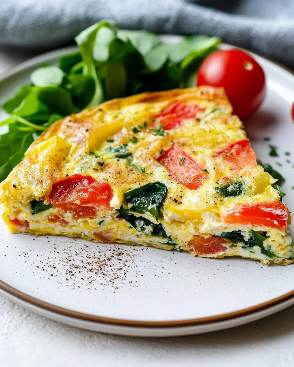 Gemüse-Frittata: Einfach, schnell und Low Carb – bestes Rezept First Image First Image