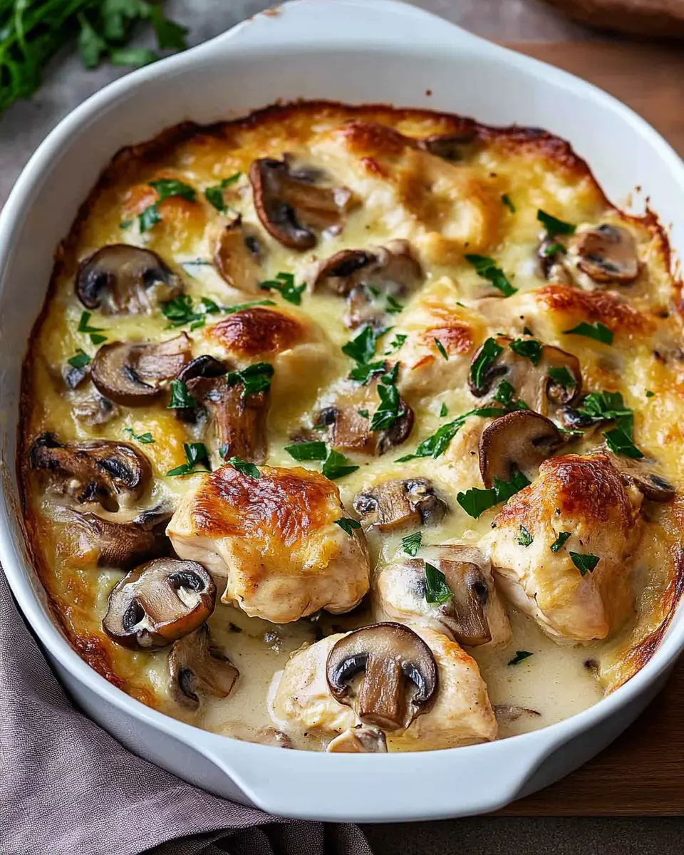 Hähnchen-Pilz-Auflauf: The Best Cheesy Comfort Dish Ever! 5