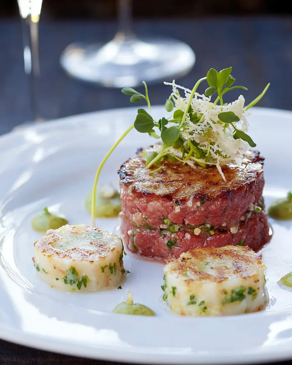 Rinderfilet-Tatar mit Parmesan-Brûlée: Indulge This Valentine’s Day 5