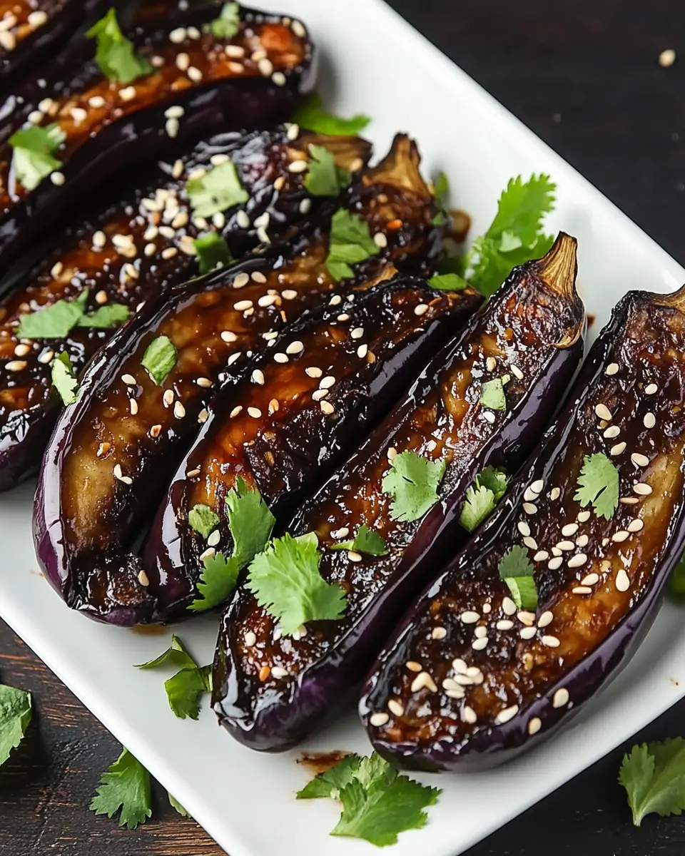 Gebackene Auberginen Asia Style: Irresistibly Flavorful Delight 6
