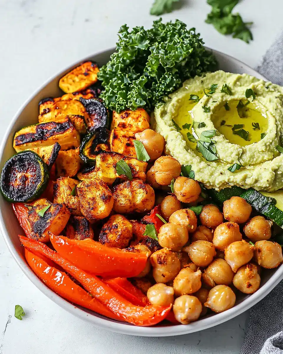 Ofengemüse und Röstkichererbsen: Wholesome Bliss with Hummus 7 vtpjhgv56utlgmjijcea